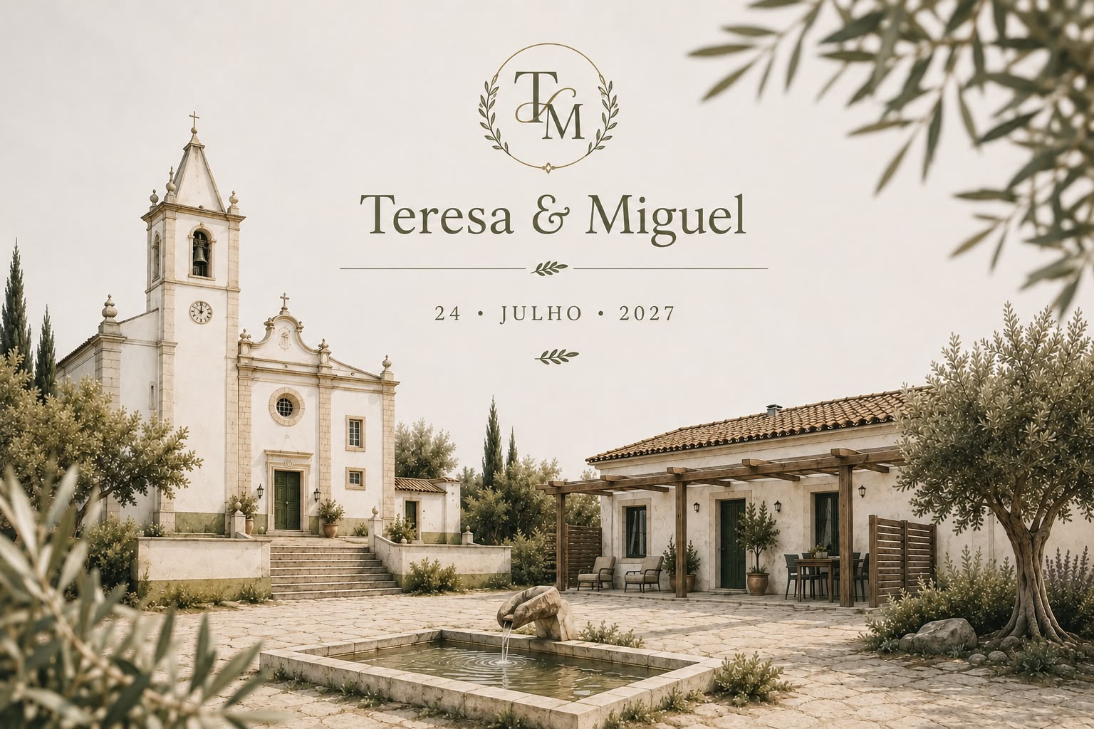 Teresa e Miguel — 24 de Julho de 2027